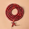 Atacado Sandália de Sangue Sândalo Africano Folha Pequena Sândalo Vermelho Contas Budistas, Vários Estilos e Especificações, Pulseiras Estilo Étnico, Contas de Rosário