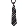 Corbata de Nudo Negra para Mujer, Corbata de Lazo Estilo JK Japonés, Decoración para Camisa DK Estilo Academia, Corbata Pequeña Lisa Casual para Hombre sin Corbata