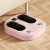 Massageador de pés e tornozelos com airbag duplo, 3 modos e 4 níveis de termoterapia para aliviar a tensão nos pés e proporcionar fisioterapia para os pés.