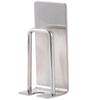 Estante para cepillos de dientes de baño acero inoxidable baño sin perforaciones montado en la pared gancho para vaso de dientes estante de almacenamiento para vaso de enjuague bucal