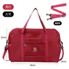 Bolso de mano de tela Oxford de gran capacidad para viajes, bolsa de equipaje portátil que se puede llevar cruzada, adecuado para viajes cortos y almacenamiento en el gimnasio