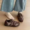 Zapatos de papá modernos estilo retro para mujer, colección otoño 2026, con plantillas ocultas para aumentar la altura, efecto adelgazante, casuales, versátiles, cómodos y a la moda para mujer
