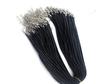 Accesorios DIY Hilo de Cera Cuerda de Cuero Cadena Accesorios Accesorios Collares para Hombres y Mujeres Collares con Collares Venta al por Mayor