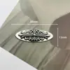 Novo Patch de Liga Cruzada Joia Antiga Retrô Acessórios Personalizados com Furo Acessórios de Cabelo Feitos à Mão Material para Capa de Celular