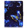 Funda de Cuero Pintada para Tableta Amazon E-Book Kindle Fire7 2015 Funda Protectora 2017