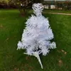 Decoración navideña regalo 30cm45cm60cm escritorio Árbol pequeño blanco decoración de ventana Árbol de Navidad blanco