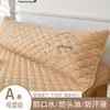 Funda de almohada larga acolchada anti-saliva anti-aceite para el cabello doble funda de almohada pareja tira larga funda de almohada integrada resistente a la suciedad especial para núcleo de almohada