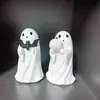 Nova estátua de cachorro fantasma cruzando a fronteira 2024 nova estátua de Halloween decoração de pátio