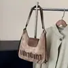 Mochila de Color Bloqueo con Letras Estilo Coreano de Gran Capacidad para Mujer 2025 Nueva Tendencia Bolso Tote para Viajes Cotidianos Mochila Elegante y a la Moda