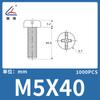 Tornillos Lianyang de Nylon con Cabeza Redonda Phillips M3-M8 Tornillos de Cabeza Plana Phillips Pernos Plásticos Aislados Fabricante