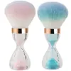 Pincel de Pó Solto Portátil Personalizado ODM Transfronteiriço Hourglass com Cerdas Macias Grande para Aplicação de Pó e Esfumado Perfeito Cangzhou Pincel de Maquiagem
