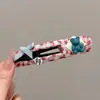 Elegante Pinza para el Cabello para Mujer, Pinza Retorcida de Alta Gama para la Parte Posterior de la Cabeza, Pasador Floral, Accesorio para el Cabello, Pinza de Pato, Pasador