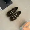 Zapatos de Salón Individuales de Punta Cuadrada Retro Bajos para Mujer 2026 Otoño Nuevos Zapatos Planos Versátiles Slip-Ons Estilo Suave Mary Janes Modernos