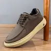Zapatos de Algodón para Hombre para Invierno, Forrados de Felpa, Engrosados, Cálidos, Zapatos Casuales, Cuero y Piel Integrados, Zapatos de Algodón para Hombre a Prueba de Viento e Impermeables