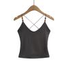 Camisola informal con cuentas, extra corta, sexy, estilo europeo y americano, para primavera, 7562-25