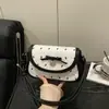 Bolso de Hombro Cruzado Versátil de Moda de Lujo de Nicho de Alto Valor con Estampado de Moño Tendencia Otoño 2026