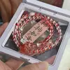 Pulseras Nuevas de Cristal Transfronterizas, Joyería de Cristal Glaseado Fresca y Dulce, Pulseras de Nicho de Alta Gama, Modelos para Estudiantes al por Mayor