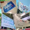 Banderas Personalizadas para Eventos Deportivos Banners para Eventos Deportivos Escolares Banderas de Ceremonia de Apertura Banderas de Clase Banderas de Equipo Banderas Escolares Banderas Coloridas para Exteriores Producción