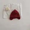 Chapéu de Lã Quente com Pompons e Abas para Ouvido, Estilo Coreano, Fofo, para Bebê, Versátil, Gorro para Bebê - Outono e Inverno Ins2022