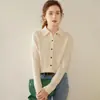 Suéter Cardigan Feminino de Caxemira Outono/Inverno 2026 Blusa Design Versátil Malha de Lã