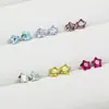 Dongzhou Punto Inferior Estrella Gordita Diamante para Uñas 6mm Punto Inferior Estrella de Cinco Puntas Explosivamente Linda Joyería para Uñas de Forma Especial Bola de Diamante Hecha a Mano