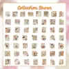 50 Piezas de Pegatinas de Graffiti con Citas Inspiradoras de Rosas Retro Sellos de Letras Decoración para Maleta, Computadora, Cuaderno