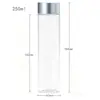 Frasco de Plástico Transparente de Boca Ancha Botella de Plástico PET para Pastillas Sólidas 100/120/150/200/250ml Frasco para Té de Flores