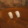 Pendientes minimalistas de estilo retro simple en forma de C con diseño de Dongdaemun de Corea para niñas, pendientes tipo ojo de gato Joker
