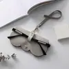 Estuche para gafas, bolsa para gafas, funda de cuero de alta calidad para gafas de sol de verano, bonita bolsa para gafas, moderna y portátil.