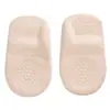 Plantilla ortopédica de masaje granular suave para hombres y mujeres, autoadhesiva, invisible, antideslizante, amortiguadora, almohadilla de tamaño medio, almohadilla de talón de GEL