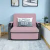 Sofá de Tecido Multifuncional Cama Dobrável para Uso Doméstico, Cama de Solteiro para Apartamentos Pequenos, Sofá-Cama Dobrável de Dupla Utilização para Moradia de Aluguel