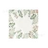 Serie Elegante de Hojas de Eucalipto Más Vendida Transfronteriza Platos de Papel Desechables Suministros para Fiestas Directo del Fabricante