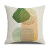 Funda de almohada estilo minimalista Morandi, funda de cojín para sofá de color sólido de baja saturación, decoración del hogar lisa de alta gama, transfronterizo