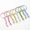 Colgante Pindou Buscando Amor Accesorios Anillo de Resorte Aro Abierto Cadena de Extensión Cadena de Cuentas Llavero con Cascabel Cierre Accesorios DIY