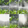 Aspersor rotativo de enterrar no solo 90cm Canteiro de flores Estação microaspersor conjunto Haste de inserção plástica pequeno aspersor Irrigação de pomar