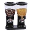 Venta al por mayor del fabricante Máquina de Cereales para Desayuno de Doble Tubo de Autoservicio Dispensador de Cereales Multigrano Tanque de Almacenamiento de Avena Cubo de Almacenamiento de Cereales