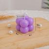 Vela de Aromaterapia Cubo de Rubik de Tamaño Pequeño Ceremonia Acompañante Ins Decoración Creativa para el Hogar Traje Accesorios para Sesión de Fotos Vela Nudo Cubo de Rubik