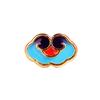 Aleación Aceite Goteo Cloisonné Xiangyun Hecho a Mano Xiangyun Nube Trasera Cuentas Cuentas de Buda Joyería diy Collar Pulsera Accesorios