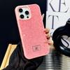 Funda para Teléfono Móvil de Color Puro con Textura de Pedrería Metálica de Gama Alta Adecuada para Iphone1716Promax Samsung Funda Protectora
