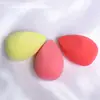 Suministro directo de fábrica huevos de maquillaje de belleza corte oblicuo gota de agua calabaza 4*6 huevos de maquillaje de fresa huevos de esponja tipo calabaza huevos de maquillaje de belleza al por mayor