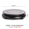 Base de Soporte para Adorno Madera Maciza Wenwan Nogal Soporte para Tetera Quemador de Incienso Artesanías Base para Jarrón de Piedra Maceta Marco de Madera