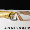 Nuevo anillo de plata tailandesa con cruz de personalidad para pareja, joyería S925, anillo abierto de personalidad para mujer