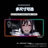 Atacado de Fábrica Grande Luminoso Anime Mouse Pad Popular Transfronteiriço de Alto Valor Mouse de Computador Gaming Teclado Almofada de Mesa