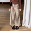 Tops y Camisetas Súper Elegantes y Atractivos para Niñas Sin Etiquetas en el Cuello, Pantalones de Campana Rayados Elásticos, Nueva Colección Otoño 2026