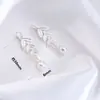 Nueva caja mágica de plata con múltiples anillos de calabaza con imitación de aguamarina, cuentas de agua moradas, accesorios para cadena de pulsera de teléfono móvil DIY