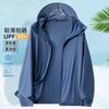 Ropa de Piel Fina para Hombre Verano 2025 Nueva Juventud Seda de Hielo Secado Rápido Protector Solar Ropa Chaqueta Casual para Hombre Abrigo