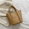 Bolso Casual de Gran Capacidad para Mujer Bolso de Cubo Casual Texket Popular en Internet de Moda Trendy Nuevo de Primavera 2022 para Mujer