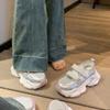 Sandalias Baotou para Mujer Verano 2025 Nuevo Más Fácil de Combinar Malla Transpirable Plataforma Gruesa Zapatos de Papá Huecos Casual Sandalias Deportivas