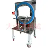 Máquina automática de embalaje con cinta, máquina de embalaje express envolvente, máquina eléctrica de sellado para cajas largas, máquina de embalaje para cajas de espuma