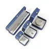 Caja de Joyería de Cuero PU Corona Caja para Colgantes Anillos Caja para Collares Accesorios de Joyería Creativos Fábrica Stock Listo Pulsera